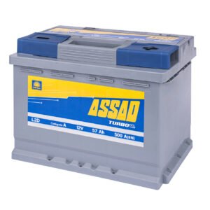 BATTERIE ASSAD 500A, 57AH, L2 DB
