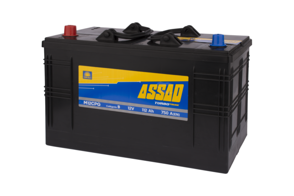 BATTERIE ASSAD TURBO PRO 750A, 112AH, M12P G/D – Image 2